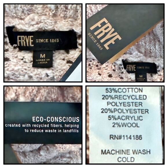 NWT Frye Knit Cardigan Sweater - Picture 8 of 16